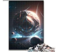 Adult Jigsaw Puzzles 1000 Pieces Mechanic Alien Planet Impossible Jigsaw Puzzles for Adults Adult Game Gift Family Interactive Game Brain Challenge Gift size 50x75cm