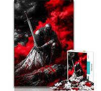 Adult Jigsaw Puzzles 1000 Pieces Medieval Knights Adult Puzzles,family Fun Games Is Ideal As A Gift for The Whole Family (size 38x26cm)