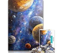 Adult Jigsaw Puzzles 1000 Pieces Milky Way Universe Galaxy 1000 Pieces for Teenagers,Birthday Present, Gifts, Wall Art for Age 14 Years Up 26x38cm