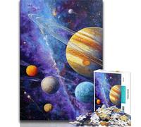 Adult Jigsaw Puzzles 1000 Pieces Milky Way Universe Galaxy, Great Gift for Adults,is Ideal As Gifts for The Whole Family for And Age 14 38x26cm