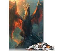 Adult Jigsaw Puzzles 1000 Pieces Modern Vs Traditional Wood Puzzle for Adults Sustainable Puzzle for Adults 1000pcs (75x50cm)