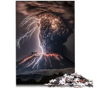 Adult Jigsaw Puzzles 1000 Pieces Mountain Fuji Japan Learning Educational Toys Family Games 26x38cm with Matching Poster and Trivia Sheet