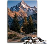 Adult Jigsaw Puzzles 1000 Pieces Mountains in Autumn for And from 14 Years And over Play Toys Because It Is Ideal As A Gift for The Whole Family 50x75cm