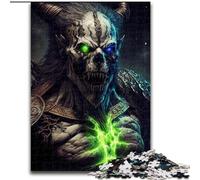 Adult Jigsaw Puzzles 1000 Pieces Necro Zombies 1000 Piece Jigsaw Puzzle Idea, Humorous Artwork, Detailed Artwork (Size 50x75cm)