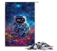 Adult Jigsaw Puzzles 1000 Pieces Neon Astronaut Home Decoration Puzzle Toys Deal As Gifts for The Whole Family 1000 PCS