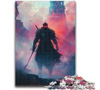 Adult Jigsaw Puzzles 1000 Pieces Neon Ninja Warrior Adult Jigsaw,Stress Reliever Difficult Challenge Unique Home Decor And Gifts (50x75cm)
