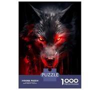 Adult Jigsaw Puzzles 1000 Pieces Nightfall Watcher Puzzle for Adults Relaxing Games Enhance Memory Birthday Present, Gifts, 38x26cm/1000pcs
