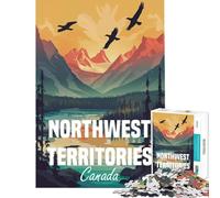 Adult Jigsaw Puzzles 1000 Pieces Northwest Territories Canada Poster Impossible Game Learning Educational Toys Secret Santa Gifts For Family Fun (Size 50x75cm)