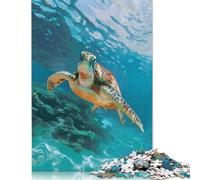Adult Jigsaw Puzzles 1000 Pieces Oceans Guardian Wooden Puzzle Jigsaws for Adults Jigsaw Puzzles for Adults 1000pcs (75x50cm)