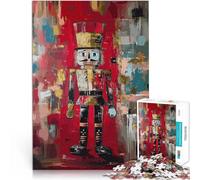Adult Jigsaw Puzzles 1000 Pieces Original Nutcracker Abstract Art Familienaktivität Geburtstagsgeschenk, Geschenke, Wandkunst38x26cm