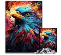 Adult Jigsaw Puzzles 1000 Pieces Painting Color Penguin Jigsaw Puzzles for Adults for Home Decor Brain Training 1000 PCS(38x26cm)