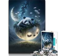 Adult Jigsaw Puzzles 1000 Pieces Panda Dreams 1000 Piece Puzzle,Challenging Family Activity Games DIY Toy for Home Wall Decor Gifts (size 38x26cm)