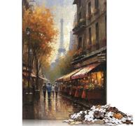Adult Jigsaw Puzzles 1000 Pieces Parisian Elegance France Puzzle for Adults And Teenager Jigsaw Puzzles for Adults Educational Game Challenge Toy 1000pcs (75x50cm)