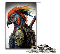 Adult Jigsaw Puzzles 1000 Pieces Parrot Fighter Home Decoration Puzzle Toys Deal As Gifts for The Whole Family 75x50cm
