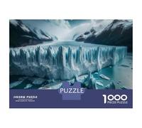 Adult Jigsaw Puzzles 1000 Pieces Perito Moreno Glacier Argentina Jigsaws for Adults Toy Wall Decor Home Decoration Educational Challenge 38x26cm/1000pcs