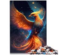 Adult Jigsaw Puzzles 1000 Pieces Phoenix Bird the jigsaw puzzle 26x38cm with Matching Poster and Trivia Sheet for ages 14+