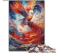 Adult Jigsaw Puzzles 1000 Pieces Phoenix Is Flying Jigsaw Puzzles Made of cardboard,Gift for Men And Women, Daily & Special Occasion 1000pcs(26x38cm)