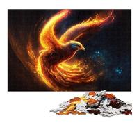Adult Jigsaw Puzzles 1000 Pieces Phoenix Jigsaw Puzzles for Adults High-Difficulty Brain Teaser for Teenagers 50x75CM/19.68x29.52inch