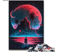 Adult Jigsaw Puzzles 1000 Pieces Planet Gas Giant Jigsaw Family Interactive Game, Ideal for Teenagers, Brain Teaser Gift (size : 26x38cm)