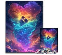 Adult Jigsaw Puzzles 1000 Pieces Rainbow Universe Difficult Puzzles for Adults Intricate Design for Teenagers, DIY Decor, And Brain-Boosting Fun 26X38CM/10.23x14.96inch