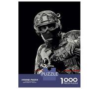 Adult Jigsaw Puzzles 1000 Pieces Ready Or Not Army Game Jigsaws for Adults Toy Wall Decor Home Decoration Educational Challenge 38x26cm/1000pcs