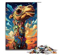 Adult Jigsaw Puzzles 1000 Pieces Robot Camel by of Thick Coloured Cloud Home Decoration Puzzle Toys Deal As Gifts for The Whole Family 75x50cm