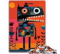Adult Jigsaw Puzzles 1000 Pieces Robot Teenager Jigsaw,Stress Reliever Staycation Kill Time Home Decoration Toys (75x50cm)