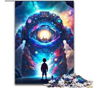 Adult Jigsaw Puzzles 1000 Pieces Robotic Dreams Challenging Puzzles size 50x75cm Brain Challenge Gift, Educational Activity for Teenagers
