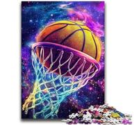 Adult Jigsaw Puzzles 1000 Pieces Shooting Basketball Adult Jigsaw,Stress Reliever Difficult Challenge Unique Home Decor And Gifts (38x26cm)