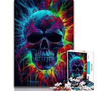 Adult Jigsaw Puzzles 1000 Pieces Skeleton,Decompressing Intellectual Educational Toy Is Ideal As Gifts for The Whole Family (38x26cm)