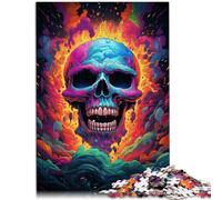 Adult Jigsaw Puzzles 1000 Pieces skulls the jigsaw puzzle 26x38cm Challenging To Complete But Fun And Humorous for 14 year olds