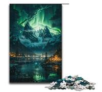 Adult Jigsaw Puzzles 1000 Pieces Snowy Mountain Home Decoration Puzzle Toys Deal As Gifts for The Whole Family 1000 PCS(75x50cm)