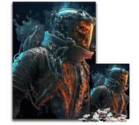 Adult Jigsaw Puzzles 1000 Pieces Space Pirate Soldier Suit Jigsaw Puzzles for Adults High-Difficulty Brain Teaser for Teenagers 26X38CM/10.23x14.96inch