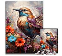 Adult Jigsaw Puzzles 1000 Pieces Sparrow Jigsaw Puzzles for Adults High-Difficulty Brain Teaser for Teenagers 50x75CM/19.68x29.52inch