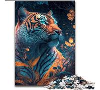 Adult Jigsaw Puzzles 1000 Pieces Spirits of Nature Made of Wood, Fun Activity for at Home 50x75cm Engaging Family Game Night Activity