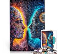 Adult Jigsaw Puzzles 1000 Pieces spiritual world Herausforderndes Spielspielzeug Die Liebe zwischen Paaren stärken50x70cm