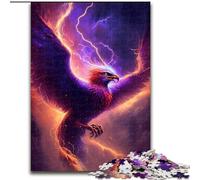 Adult Jigsaw Puzzles 1000 Pieces Star Phoenix Made of Wood, Fun Activity for at Home 50x75cm Engaging Family Game Night Activity
