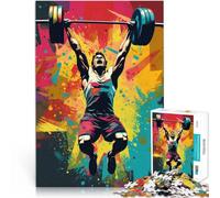 Adult Jigsaw Puzzles 1000 Pieces Strength Training Decompressing Intellectual Educational Toy 26x38cm Secret Santa Gifts for ages 14+