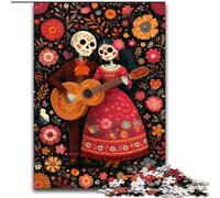 Adult Jigsaw Puzzles 1000 Pieces Sugar Skull Woman, Family Entertainment Toys Is Ideal As Gifts for The Whole Family for 14+ (Size 50x75cm)