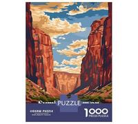 Adult Jigsaw Puzzles 1000 Pieces Sumidero Canyon, Mexico Travel Jigsaws for Adults Brain Teaser Game A Work of Art Educational Challenge 70x50cm/1000pcs