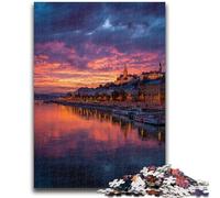 Adult Jigsaw Puzzles 1000 Pieces Sunset Landscape Adult Jigsaw,Educational Games Home Decoration Unique Home Decor And Gifts (75x50cm)