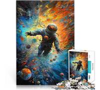 Adult Jigsaw Puzzles 1000 Pieces Swallowed By The Universe Handgeschwindigkeitswettbewerb Wohnkunstdekor52x38cm