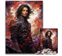 Adult Jigsaw Puzzles 1000 Pieces The Colorful Psychedelic Way of The Samurai Impossible Jigsaw Puzzles for Adults Brain Challenge for Teenagers & Home Decor 1000 PCS(75x50cm)