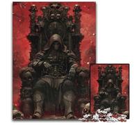 Adult Jigsaw Puzzles 1000 Pieces The Dark Overlord Puzzles for Adults Brain Challenge Game for Teenagers Family Interaction 1000 PCS(38x26cm)
