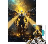 Adult Jigsaw Puzzles 1000 Pieces The Fall of The Archangel Difficult And Challenge Improve Memory Educational Toy for Ages 14 And over (38x52cm)
