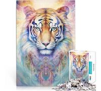 Adult Jigsaw Puzzles 1000 Pieces The Power of the Tiger Herausfordernd Schwierig Die Liebe zwischen Paaren stärken75x50cm