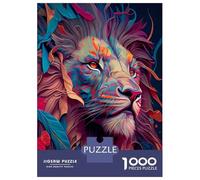 Adult Jigsaw Puzzles 1000 Pieces The Pride Lion Puzzle for Adults Relaxing Games Enhance Memory Birthday Present, Gifts, 70x50cm/1000pcs