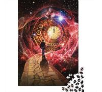 Adult Jigsaw Puzzles 1000 Pieces Time And Space Wooden Puzzle for Adults And Teenager Home Decoration Puzzle Toys 1000pcs (75x50cm)