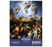 Adult Jigsaw Puzzles 1000 Pieces Transfiguration by Raphael Puzzles for Adults Hands-on Game Birthday Present Challenging To Complete 52x38cm/1000pcs