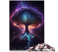 Adult Jigsaw Puzzles 1000 Pieces Tree of the Universe Family Fun Jigsaws 26x38cm Unique Home Decor and Gifts for teenager Age 14+